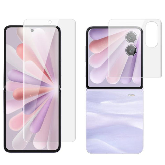 imak 4th Generation Screen Hydrogel Film Protector, Main Screen + Second Screen 1 Set, For Honor Magic V Flip 2, For Honor Magic V5, For Honor Magic V3 / Vs3, For Honor Magic V Flip  