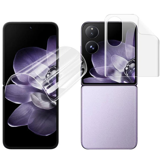 imak 4th Generation Screen Hydrogel Film Protector, Main Screen + Second Screen 1 Set, For Xiaomi Mix Flip 2, For Xiaomi Mix Flip, For Xiaomi Mix Fold 4  