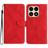 Stitching Embossed Leather Phone Case, For Xiaomi 15 Ultra, For Xiaomi Poco X7 Pro, For Xiaomi 15 Pro, For Xiaomi 15  