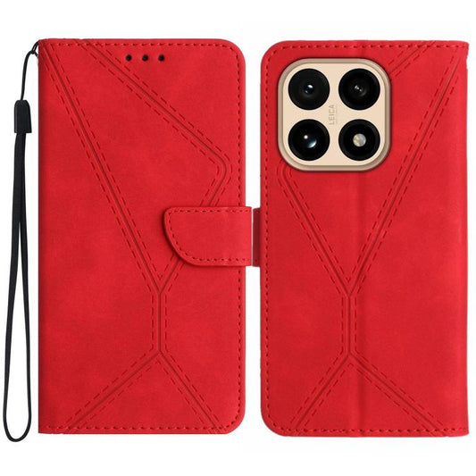 Stitching Embossed Leather Phone Case, For Xiaomi 15 Ultra, For Xiaomi Poco X7 Pro, For Xiaomi 15 Pro, For Xiaomi 15  
