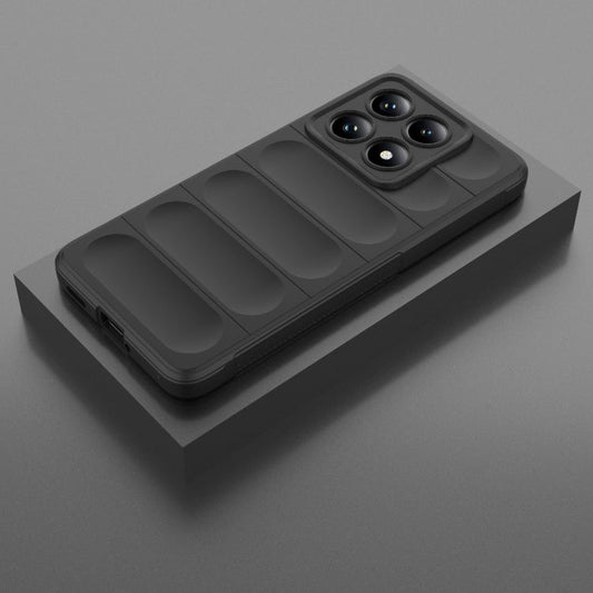 Magic Shield TPU + Flannel Phone Case, For Xiaomi 14T 5G Global  