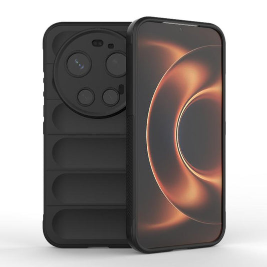 Magic Shield TPU + Flannel Phone Case, For Xiaomi 17 Ultra, For Xiaomi 17 Pro Max  