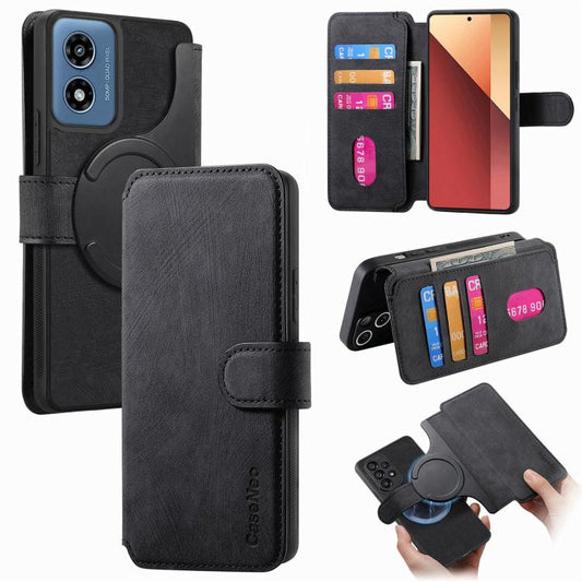 Anti-theft Retro Leather Phone Case For Motorola Moto G Play 4G 2024,Motorola Moto G Power 5G 2024  