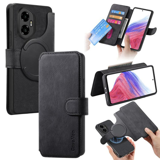 CaseNeo MagSafe RFID Anti-theft Retro Leather Phone Case, For Honor 300, For Honor Magic7 Pro, For Honor Magic7, For Honor Play 30M 5G  