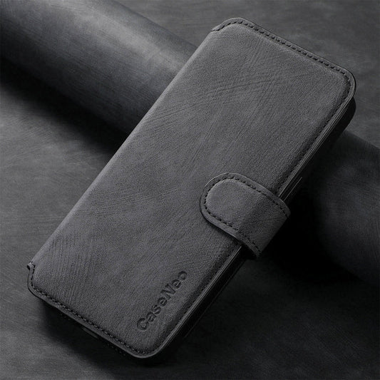 CaseNeo MagSafe RFID Anti-theft Retro Leather Phone Case, For Galaxy S22 5G, For Galaxy S21 FE 5G, For Galaxy S21 5G, For Galaxy S21+ 5G  