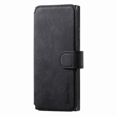 CaseNeo MagSafe RFID Anti-theft Retro Leather Phone Case, For Galaxy S25 Ultra 5G, For Galaxy S24 FE 5G, For Galaxy S24 Ultra 5G, For Galaxy S24+ 5G  