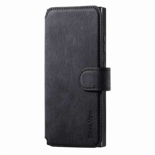 CaseNeo MagSafe RFID Anti-theft Retro Leather Phone Case, For Galaxy S25 Ultra 5G, For Galaxy S24 FE 5G, For Galaxy S24 Ultra 5G, For Galaxy S24+ 5G  