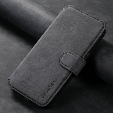 CaseNeo MagSafe RFID Anti-theft Retro Leather Phone Case, For Redmi Note 11S 4G, For Redmi Note 10 4G / Note 10S  