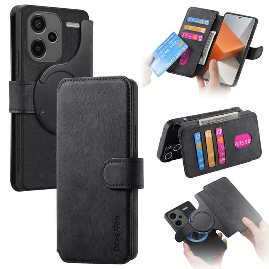 CaseNeo MagSafe RFID Anti-theft Retro Leather Phone Case, For Redmi Note 12 Pro+ 5G, For Redmi Note 12 Pro 5G, For Redmi Note 11S 4G, For Redmi Note 10 4G / Note 10S  