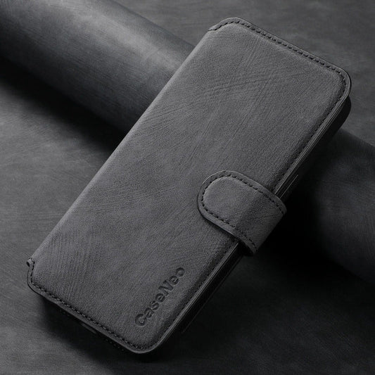 CaseNeo MagSafe RFID Anti-theft Retro Leather Phone Case, For Xiaomi Poco M6 Pro 4G, For Xiaomi Poco M6, For Xiaomi Poco X6 5G, For Xiaomi 13T / 13T Pro  