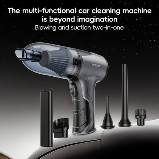 Yesido VC08 Brushless Motor Car Blowing and Suction Dual-Purpose Vacuum Cleaner, VC08  