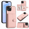 Button Card Bag RFID Anti-theft Phone Case, For iPhone 13 mini, For iPhone 12, For iPhone 12 Pro Max, For iPhone 12 Pro  