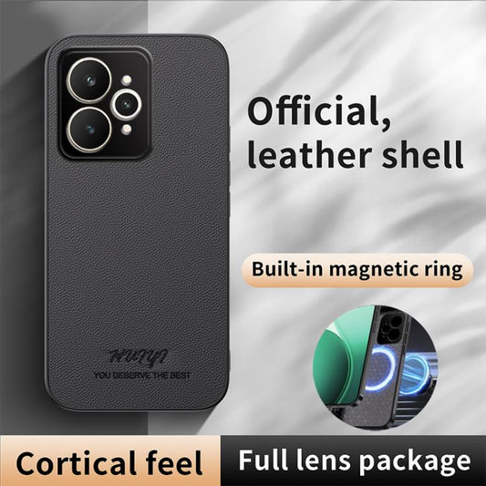 HUIYI Leather Magnetic Phone Case, For Realme 15 Pro 5G, For Realme 15 5G, For Realme C71 4G, For Realme 14  