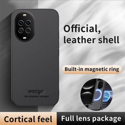 HUIYI Leather Magnetic Phone Case, For Huawei nova 14 Pro, For Huawei nova 14, For Huawei Mate 70 Pro / 70 Pro+, For Huawei Mate 70