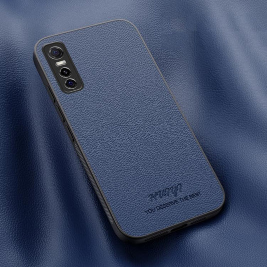 HUIYI Leather Magnetic Phone Case, For vivo Y73s, For vivo Y30  