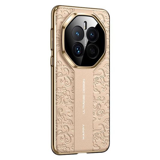 Cloud Dragon Pattern Plain Leather PC Phone Case, For Huawei Mate 50, For Huawei Mate 40 RS Porsche Design, For Huawei Mate 40 Pro, For Huawei Mate 40  