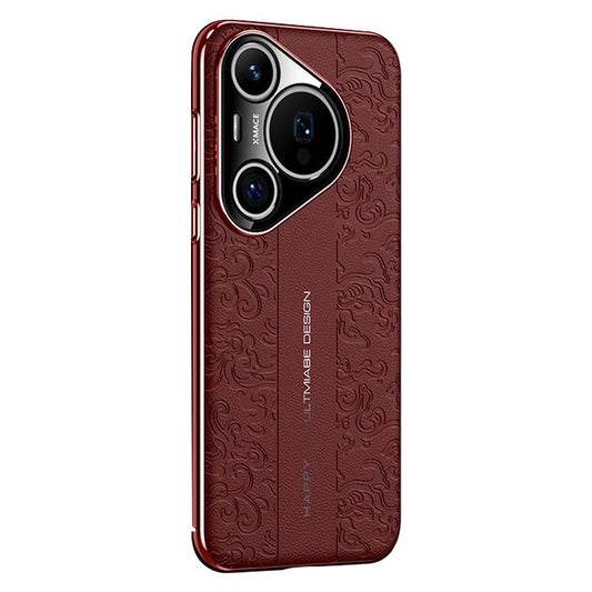 Cloud Dragon Pattern Plain Leather PC Phone Case, For Huawei Mate 60 RS Ultimate, For Huawei Mate 60, For Huawei Mate 60 Pro, For Huawei P60 Pro, For Huawei Mate 50 RS Porsche Design, For Huawei Mate 50 Pro  