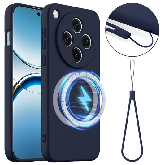 Shockproof Silicone Magsafe Phone Case, For OPPO Find X8, For OPPO Find X8 Pro  