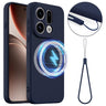 Shockproof Silicone Magsafe Phone Case, For OPPO Find X9 Ultra, For OPPO Reno15 Pro Max 5G Global, For OPPO Find X9, For OPPO Find X9 Pro, For OPPO Reno14 Pro 5G Global, For OPPO Reno13 Pro 5G Global  