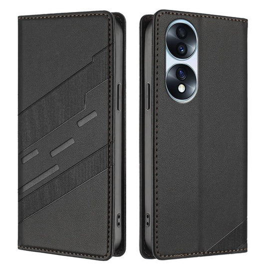 Embossed Multi-functional Wallet Retro Leather Phone Case, For Honor 70 Pro, For Honor 70, For Honor X8 4G / X30i / Play6T Pro  