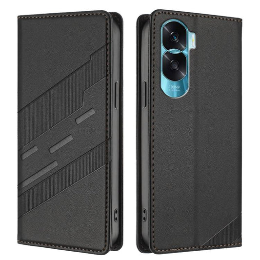 Embossed Multi-functional Wallet Retro Leather Phone Case, For Honor 90 Lite / X50i, For Honor 90 Pro, For Honor 90  