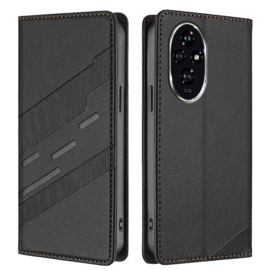 Embossed Multi-functional Wallet Retro Leather Phone Case, For Honor 200, For Honor 200 Pro, For Honor 200 Lite Global  