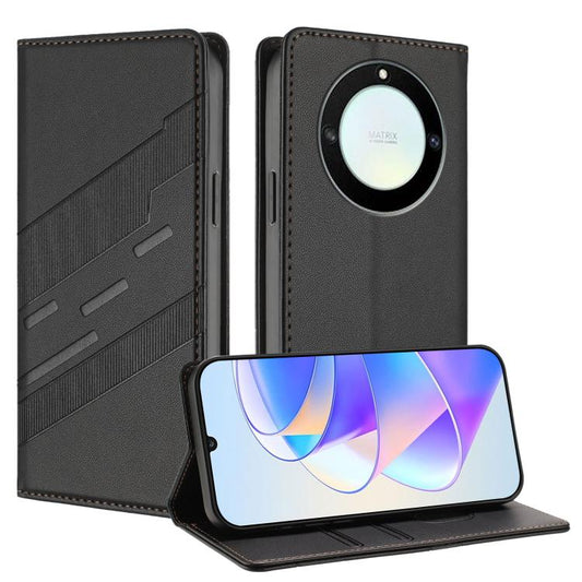 Embossed Multi-functional Wallet Retro Leather Phone Case, For Honor 70 Pro, For Honor 70, For Honor X8 4G / X30i / Play6T Pro  