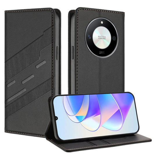 Embossed Multi-functional Wallet Retro Leather Phone Case, For Honor X7a 4G / Play7T 5G, For Honor X40 / X9a / Magic5 Lite, For Honor 80 GT  