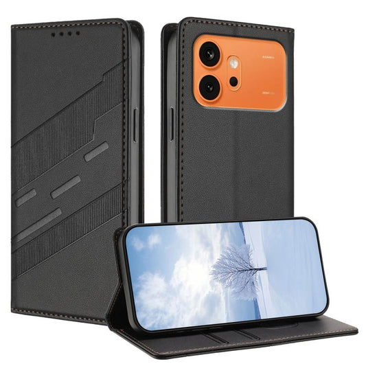 Embossed Multi-functional Wallet Retro Leather Phone Case, For Honor 600 / 600 Pro Global, For Honor Play 60A 5G, For Honor X9d / X70 5G / Magic8 Lite  