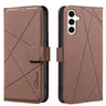 Geometric Pattern RFID Leather Phone Case, For Samsung Galaxy A26, For Samsung Galaxy A36, For Samsung Galaxy A16, For Samsung Galaxy A15  
