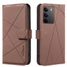 Geometric Pattern RFID Leather Phone Case, For Realme C75 4G, For Realme 12 5G Global, For Realme 12+ 5G, For Realme 12 Pro 5G / 12 Pro+ 5G Global  