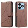 Geometric Pattern RFID Leather Phone Case, For Tecno Spark 20  