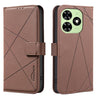 Geometric Pattern RFID Leather Phone Case, For Tecno Spark 20  
