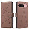 Geometric Pattern RFID Leather Phone Case, For Google Pixel 9 / 9 Pro, For Google Pixel 8a, For Google Pixel 8 Pro, For Google Pixel 8  