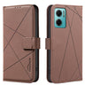 Geometric Pattern RFID Leather Phone Case, For Redmi Note 10 Pro Max / Note 10 Pro  