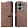 Geometric Pattern RFID Leather Phone Case, For Redmi Note 13 Pro+ 5G, For Redmi Note 13 Pro 5G, For Redmi K60 Ultra, For Redmi K70 / K70 Pro  