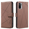 Geometric Pattern RFID Leather Phone Case, For Redmi Note 10 Pro Max / Note 10 Pro  