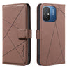 Geometric Pattern RFID Leather Phone Case, For Redmi 12C, For Redmi Note 12 Pro+ Global, For Redmi Note 12 Pro 5G Global, For Redmi Note 12 5G Global  