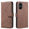 Geometric Pattern RFID Leather Phone Case, For Redmi Note 14 4G 16.25mm, For Redmi Note 14 Pro 5G / 14 Pro+ 5G, For Redmi A3, For Redmi Note 13 Pro 4G  