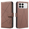 Geometric Pattern RFID Leather Phone Case, For Redmi K90/Poco F8 Pro, For Redmi 15C 5G / 4G EU 173mm, For Redmi 15 5G Global / 15 4G SEA 169.5mm, For Redmi Turbo 4 Pro  