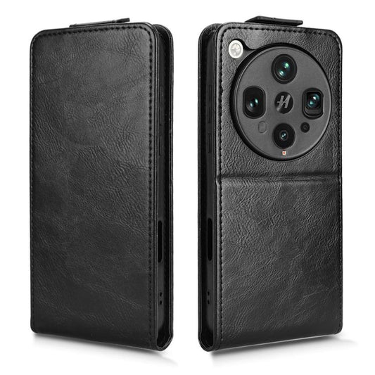 Magnetic Vertical Flip Leather Phone Case with Buckle, For OPPO Reno16 F 5G / Reno16 FS 5G  