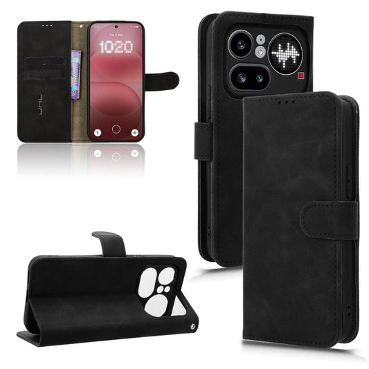 Skin Feel Magnetic Flip Leather Phone Case, For Nothing Phone 4a Pro, For Nothing Phone 4a, For Nothing Phone 3, For Nothing CMF Phone 2 Pro  