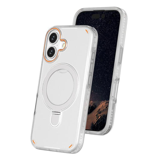 Colorful 2 in 1 MagSafe Ring Holder Phone Case, For iPhone 16, For iPhone 15 Pro Max, For iPhone 15 Pro, For iPhone 15 Plus  