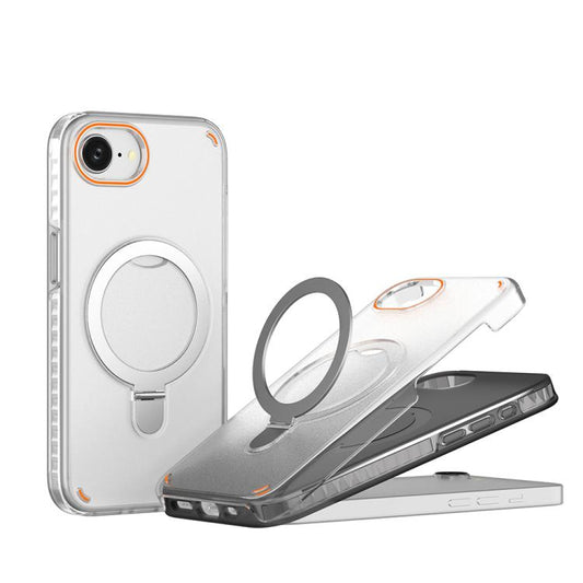 Colorful 2 in 1 MagSafe Ring Holder Phone Case, For iPhone 17e / 16e, For iPhone 17 Pro Max, For iPhone 17 Pro, For iPhone 17  