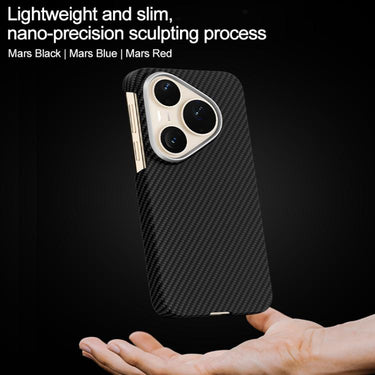 600D Fine Grain Series Carbon Fiber MagSafe Phone Case, For Huawei Pura 90 Pro 5G, For Huawei Pura 80 Ultra 5G, For Huawei Pura 80 Pro 5G, For Huawei Pura 80 5G  