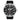 NORTH EDGE TRITON Outdoor Dive Men Solar Luminous Quartz Watch  Black Rubber Strap