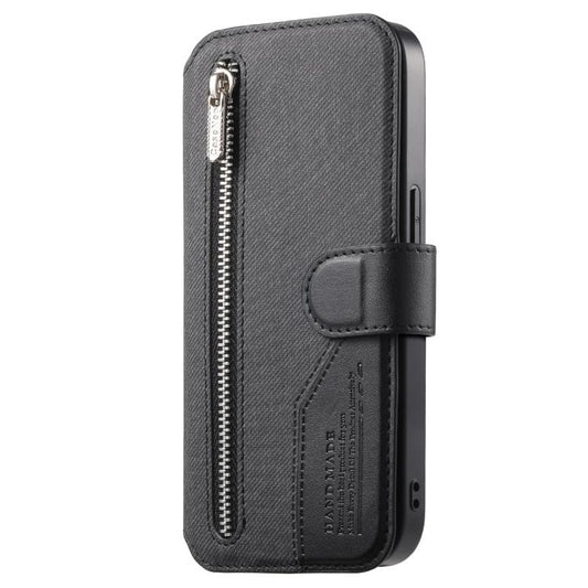 Twill Fabric MagSafe RFID Anti-theft Zipper Wallet Leather Phone Case, For Galaxy S23 FE 5G, For Galaxy S23+ 5G, For Galaxy S23 5G, For Galaxy S22+ 5G  
