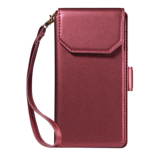 Multi Card Wallet Leather Phone Case with Strap, For Galaxy S26 Edge 5G, For Galaxy S26 Ultra 5G, For Galaxy S26 5G  