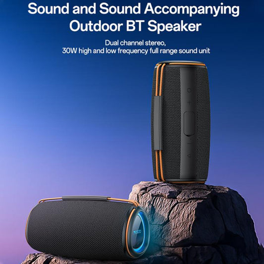 Yesido YSW38 30W Dual-Channel Stereo Outdoor Bluetooth Speaker  