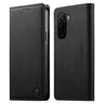 Dierfeng Metal Snap Magnetic RFID Vegan Leather Phone Case, For Xiaomi Poco M7 4G 169mm, For Xiaomi Poco M7 4G 171mm, For Xiaomi 15T Pro 5G, For Xiaomi 15T 5G  